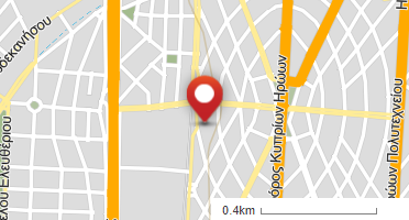 Location of business on map