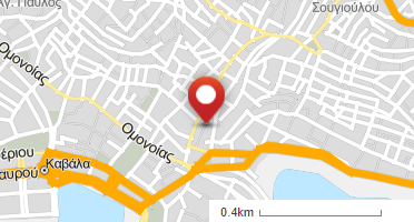 Location of business on map