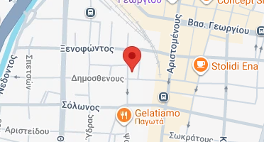 Location of business on map