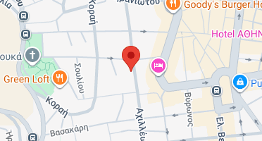Location of business on map