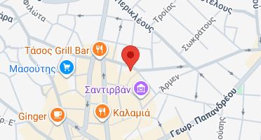 Location of business on map