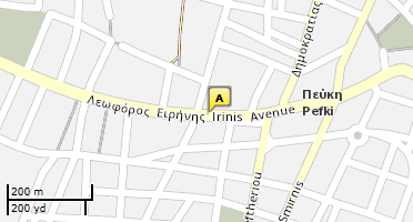 Χάρτης και σημείο της επιχείρησης