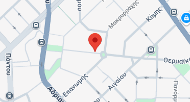 Location of business on map