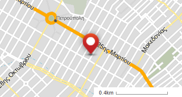 Location of business on map