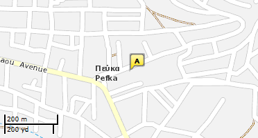 Location of business on map