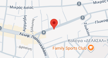 Location of business on map