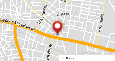 Location of business on map