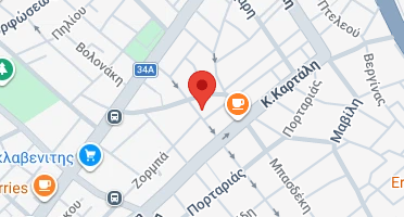 Location of business on map
