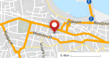 Location of business on map