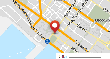 Location of business on map