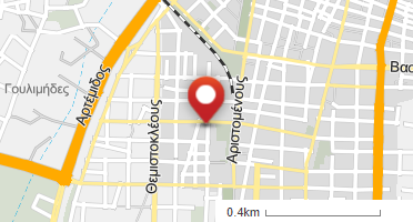 Location of business on map