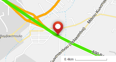 Location of business on map