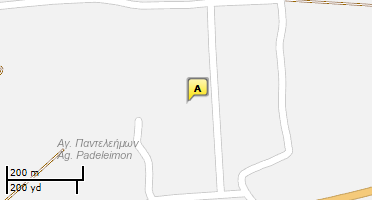 Χάρτης και σημείο της επιχείρησης
