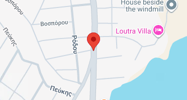 Location of business on map