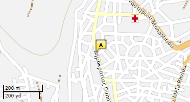 Location of business on map