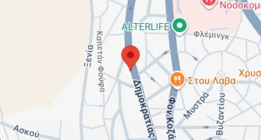 Location of business on map