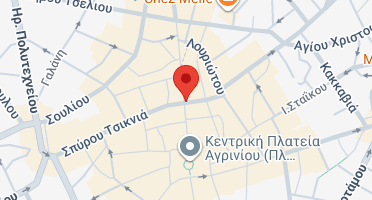 Location of business on map