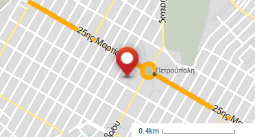 Location of business on map