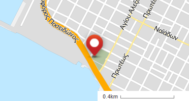 Location of business on map