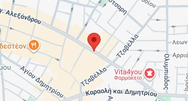 Location of business on map