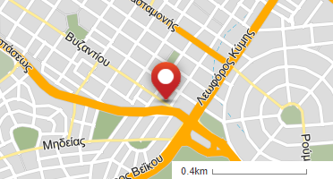 Location of business on map