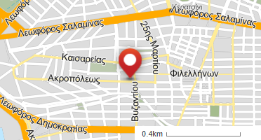 Location of business on map