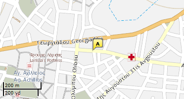 Location of business on map