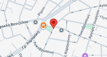 Location of business on map
