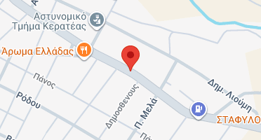 Location of business on map