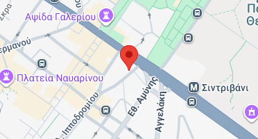 Location of business on map