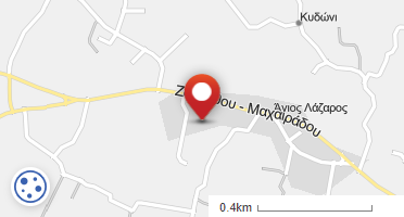 Location of business on map