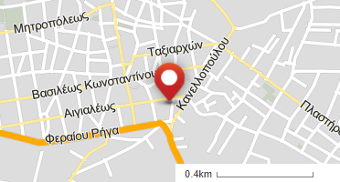 Χάρτης και σημείο της επιχείρησης
