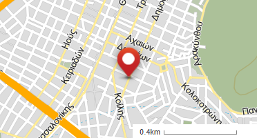 Location of business on map