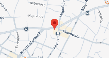 Location of business on map