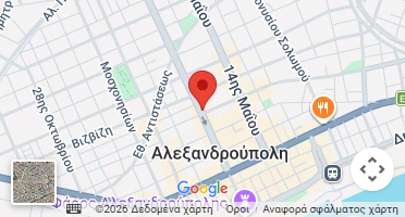 Location of business on map