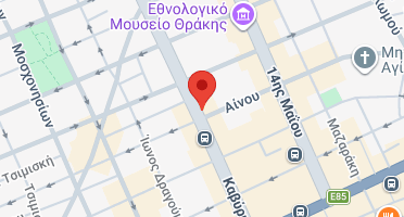 Location of business on map