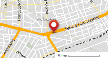 Location of business on map