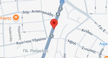 Location of business on map