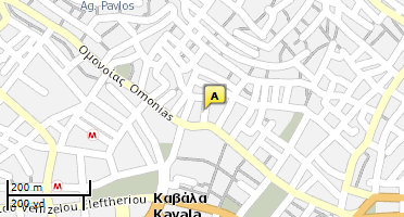 Χάρτης και σημείο της επιχείρησης