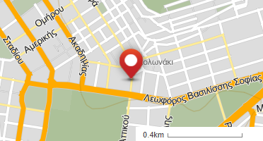 Location of business on map
