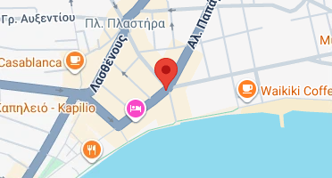 Location of business on map