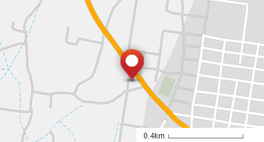 Location of business on map