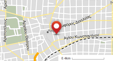 Location of business on map