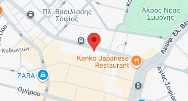 Location of business on map