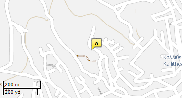 Location of business on map