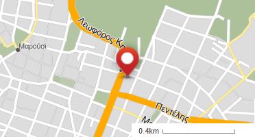 Location of business on map