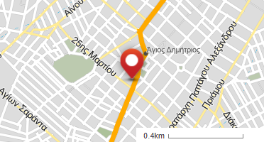 Location of business on map