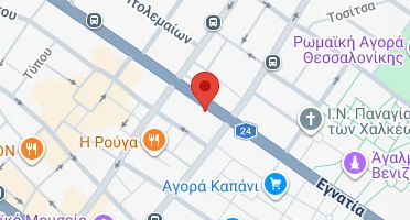 Χάρτης και σημείο της επιχείρησης