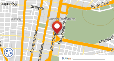 Location of business on map