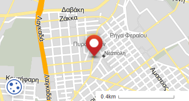 Location of business on map